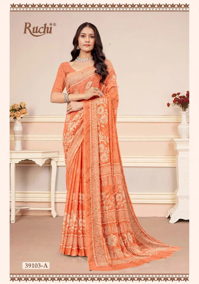 Star Chiffon Vol 182 By Ruchi Daily Wear Saree Orders In India